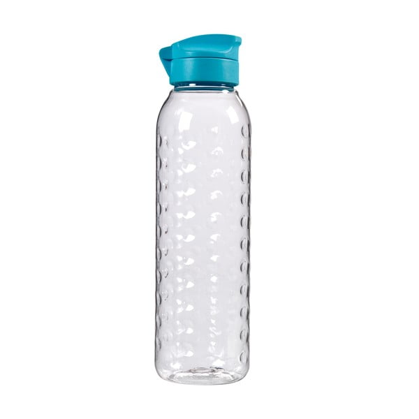 Steklenica z modrim pokrovom Curver Dots, 750 ml