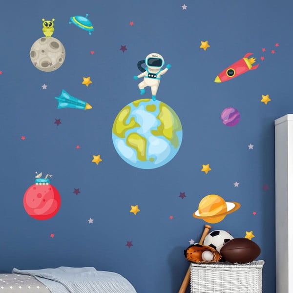 Otroške stenske nalepke Ambiance Astronaut