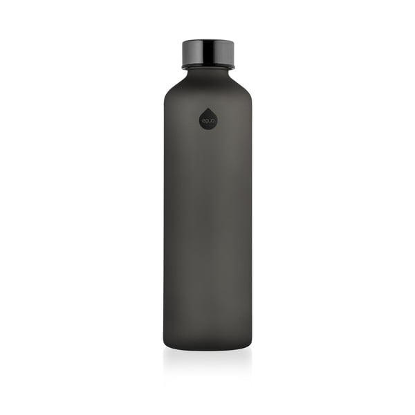 Steklenica iz črnega borosilikatnega stekla Equa Mismatch Ash, 750 ml