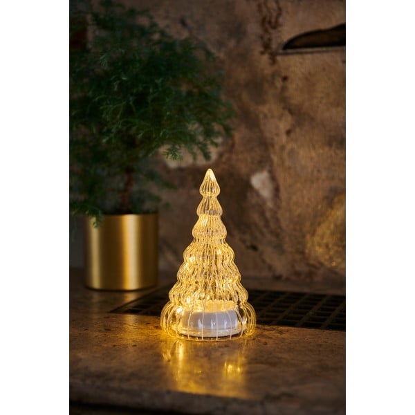 LED svetlobna dekoracija Sirius Lucy Tree White, višina 16,5 cm