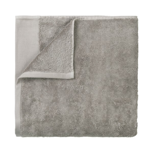 Siva bombažna kopalna brisača Blomus, 70 x 140 cm