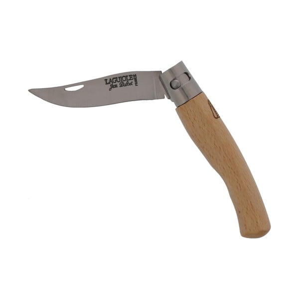Večnamenski nož iz nerjavečega jekla z ročajem iz bukovega lesa Jean Dubost