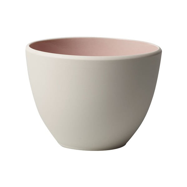 Belo- rožnata porcelanasta skleda Villeroy & Boch Uni, 450 ml
