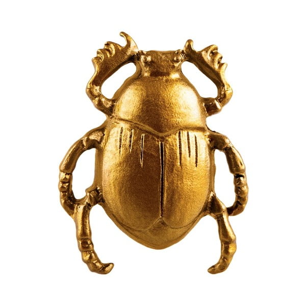 Zlat ročaj za predal iz kositra Sass & Belle Scarab Beetle