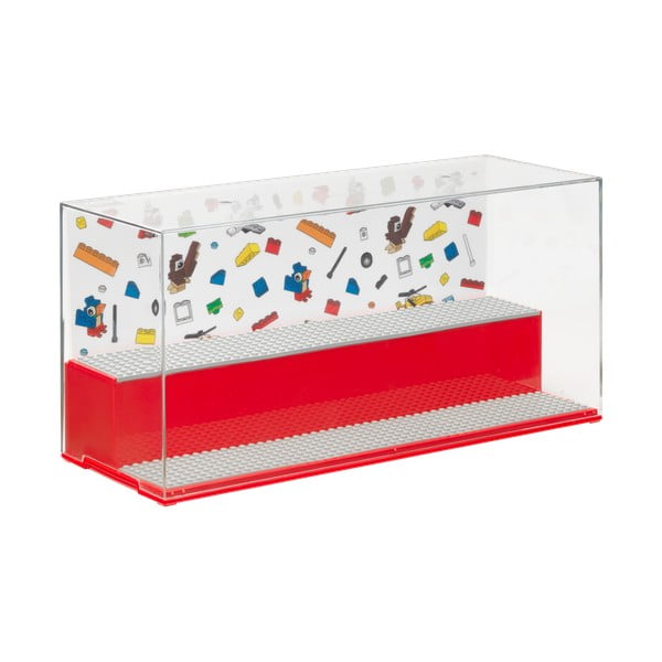 Rdeča igralna in zbirateljska omarica LEGO®