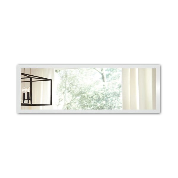 Stensko ogledalo z belim okvirjem Oyo Concept, 105 x 40 cm
