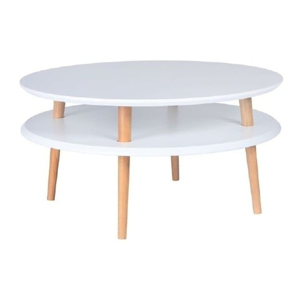 Bela kavna mizica Ragaba UFO, Ø 70 cm