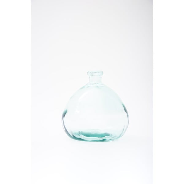 Steklena vaza Madre Selva Saint Tropez, višina 22 cm