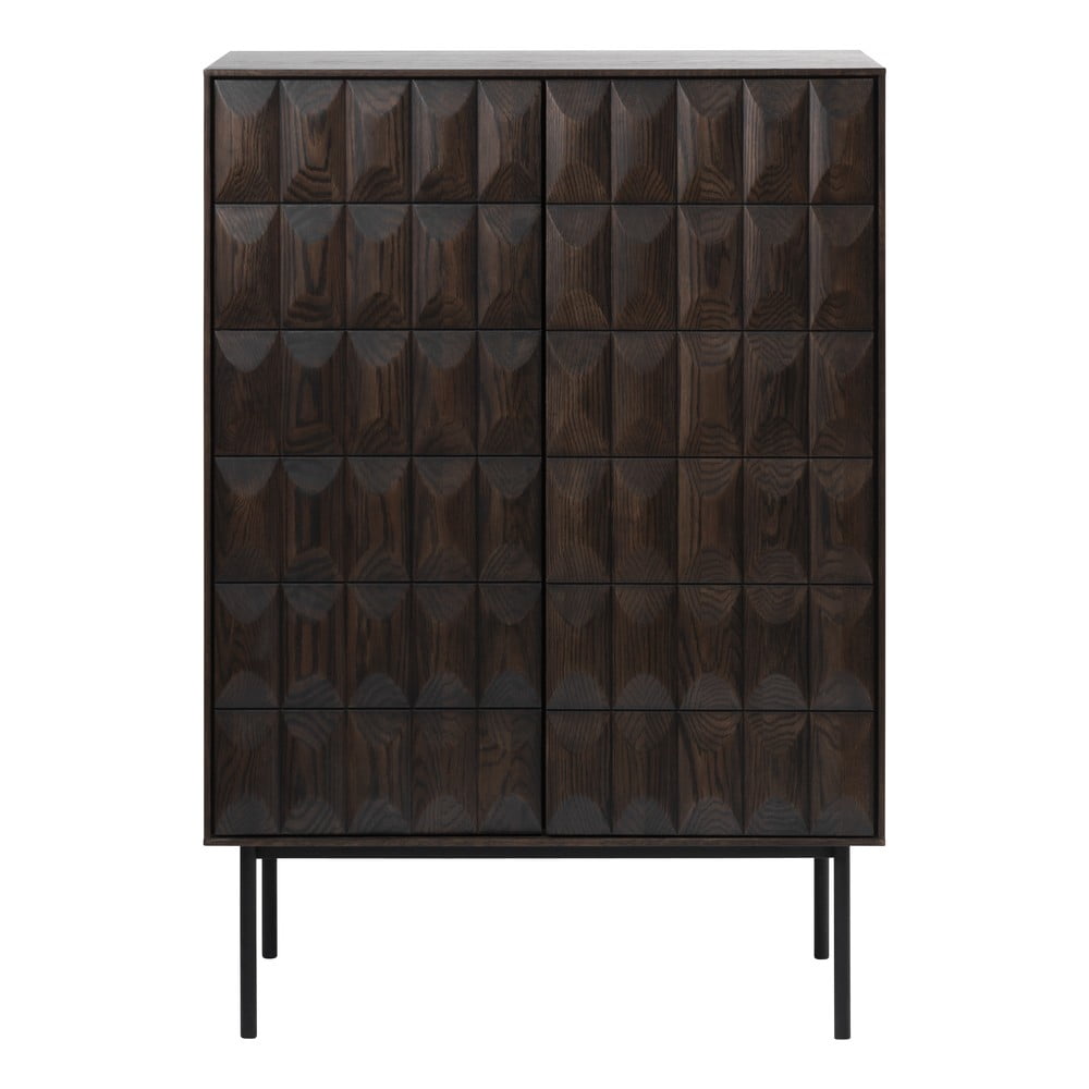 Črna komoda Unique Furniture Latina