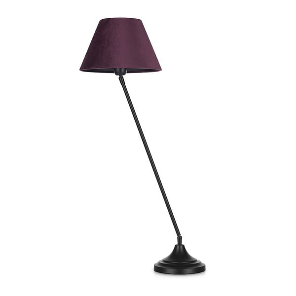 Črno-vijolična namizna svetilka Markslöjd Garda