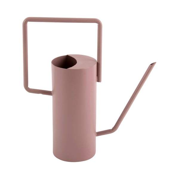 Svetlo rožnata kovinska zalivalka PT LIVING Grace, višina 29 cm