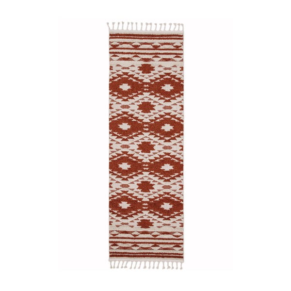 Oranžna preproga Asiatic Carpets Taza, 80 x 240 cm