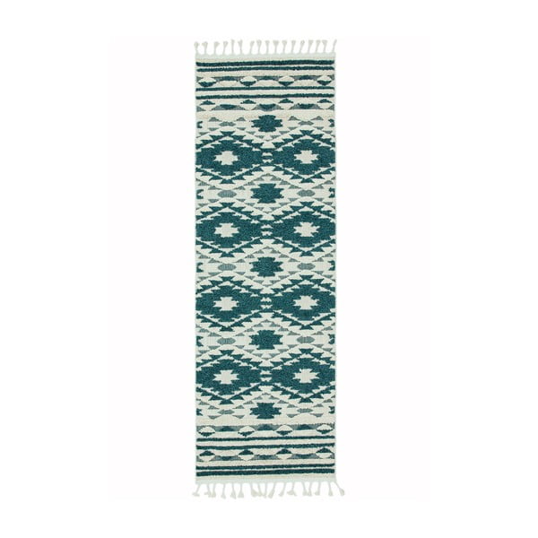Zelena preproga Asiatic Carpets Taza, 80 x 240 cm