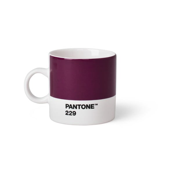 Temno vijolična skodelica Pantone Espresso, 120 ml