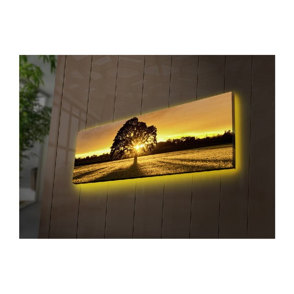 Osvetljena slika Ledda Tree, 90 x 30 cm