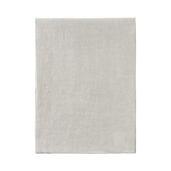 Kremno bela lanena namizna tekačica Blomus, 140 x 45 cm