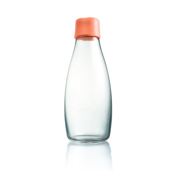 Steklenica z marelično oranžnim pokrovom z doživljenjsko garancijo ReTap, 500 ml