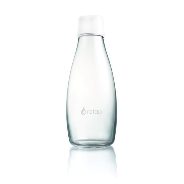 Steklenica z belim pokrovom z doživljenjsko garancijo ReTap, 500 ml