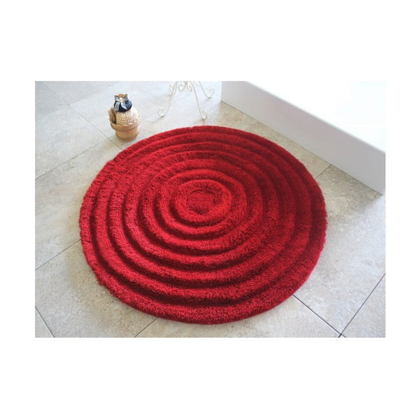 Kopalniška preproga Round Red, ⌀ 90 cm