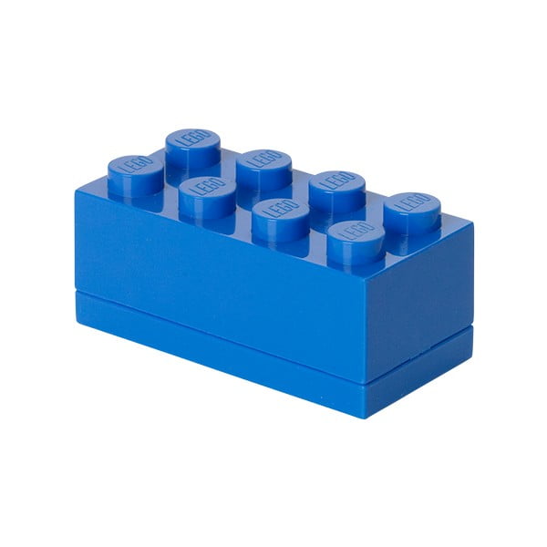 Modra škatla za shranjevanje LEGO® Mini Box Lungo