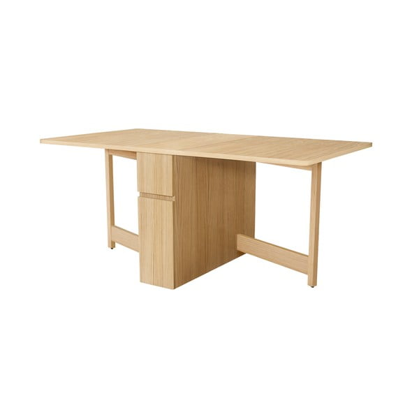 Raztegljiva miza iz hrastovega lesa Woodman Mel
