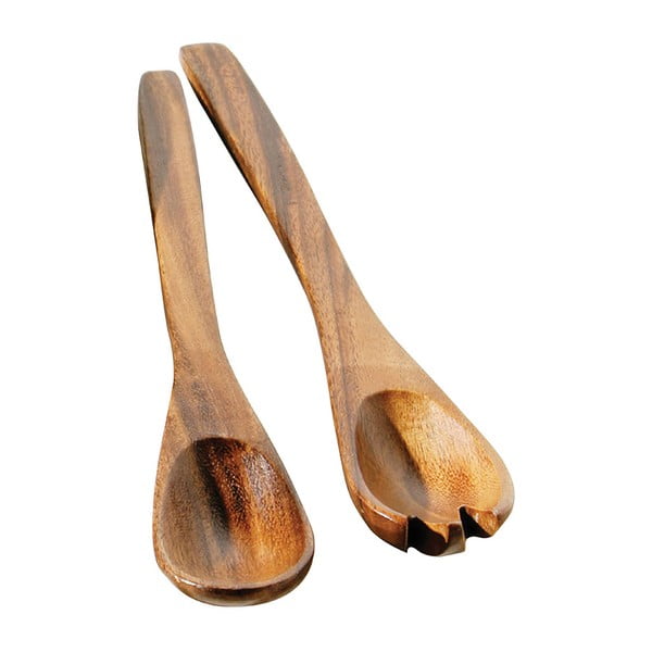 Komplet 2 zajemalk za solato iz akacijevega lesa Premier Housewares Socoro