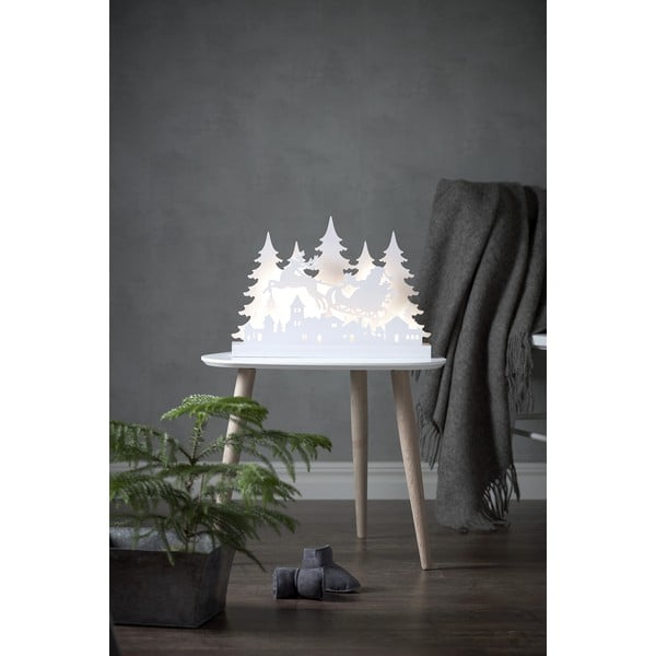 Bela božična LED svetlobna dekoracija Star Trading Grandy Reinders