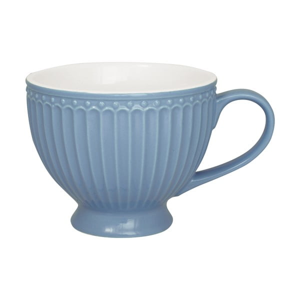 Modra porcelanasta skodelica Green Gate Alice, 400 ml