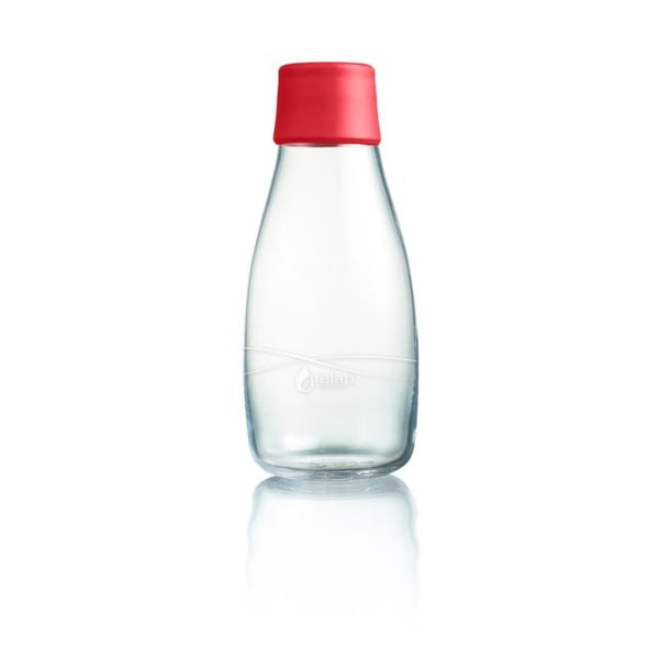 Rdeča steklenica ReTap z doživljenjsko garancijo, 300 ml
